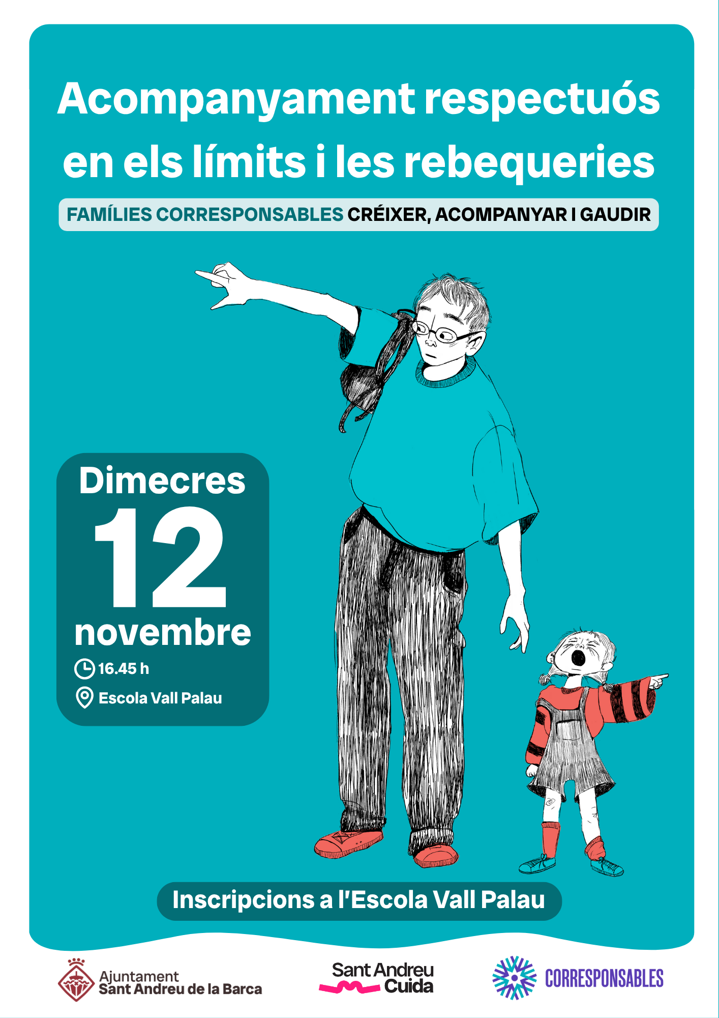 Famílies Corresponsables: Acompanyament respectuós en els límits i les rebequeries